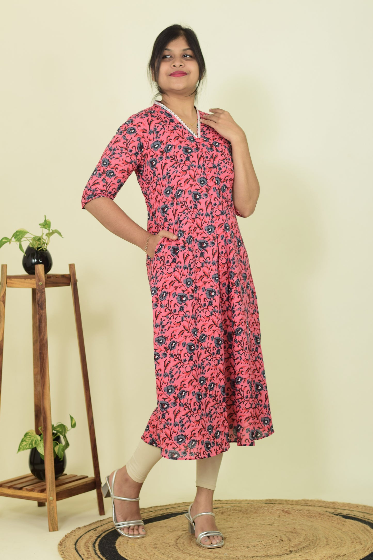 Autumn Ember Kurthi