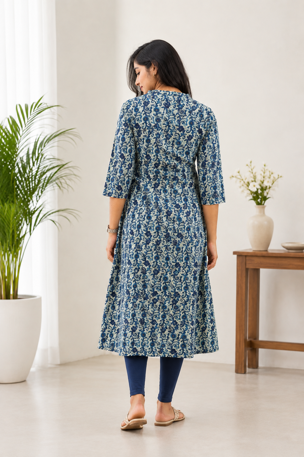 Blue Paisley Grace