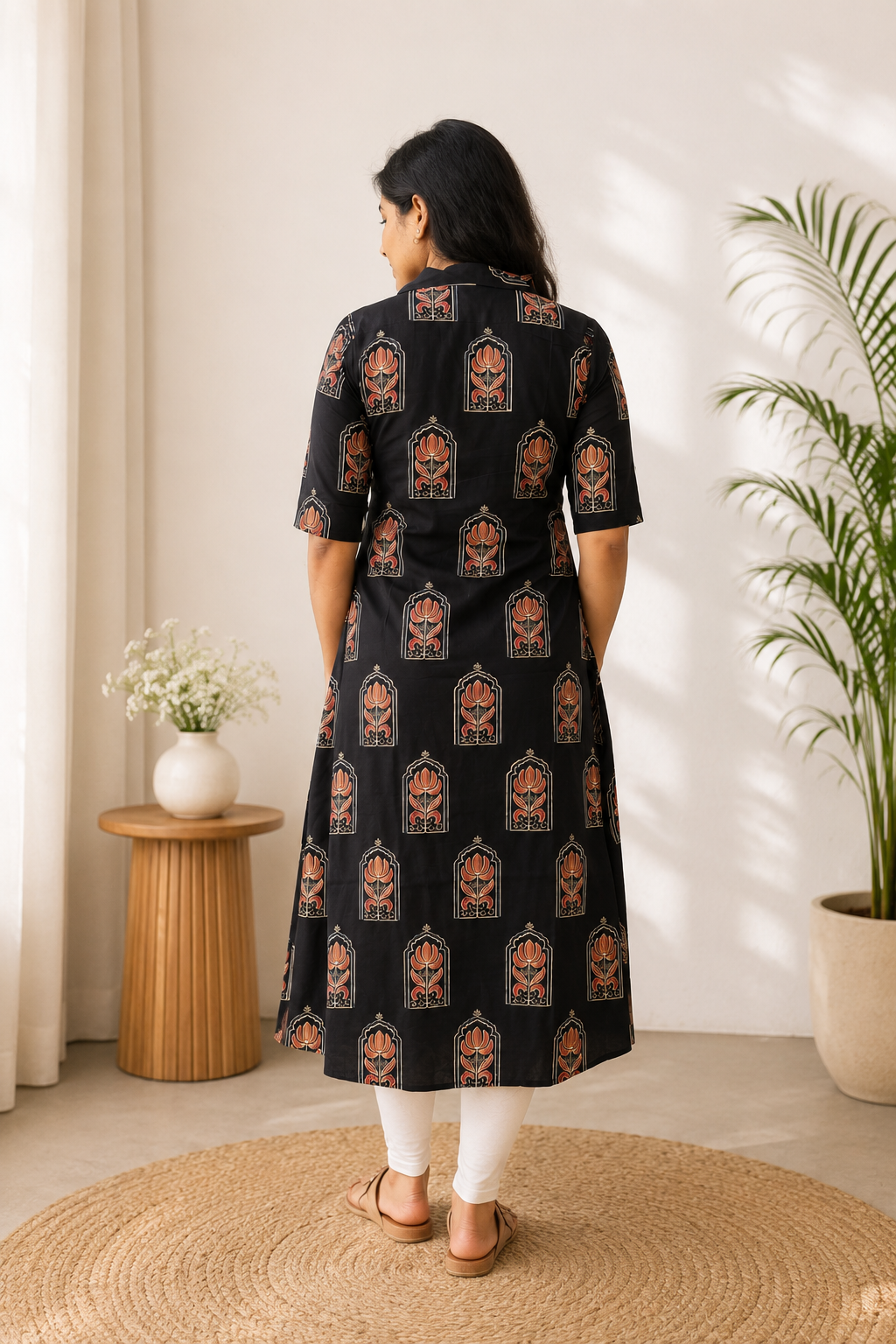 Aarika Black Kurta