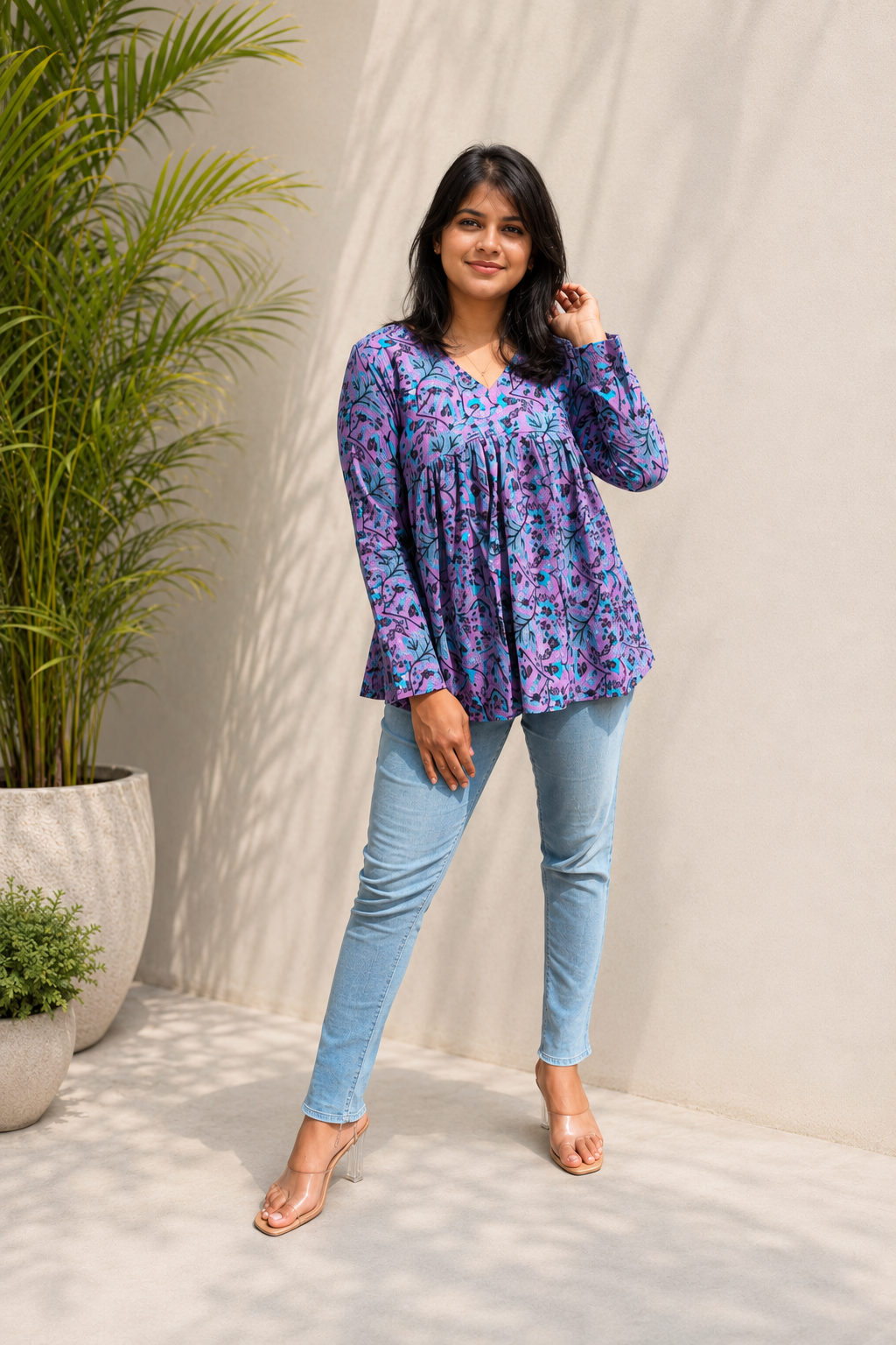 Floral Breeze Top
