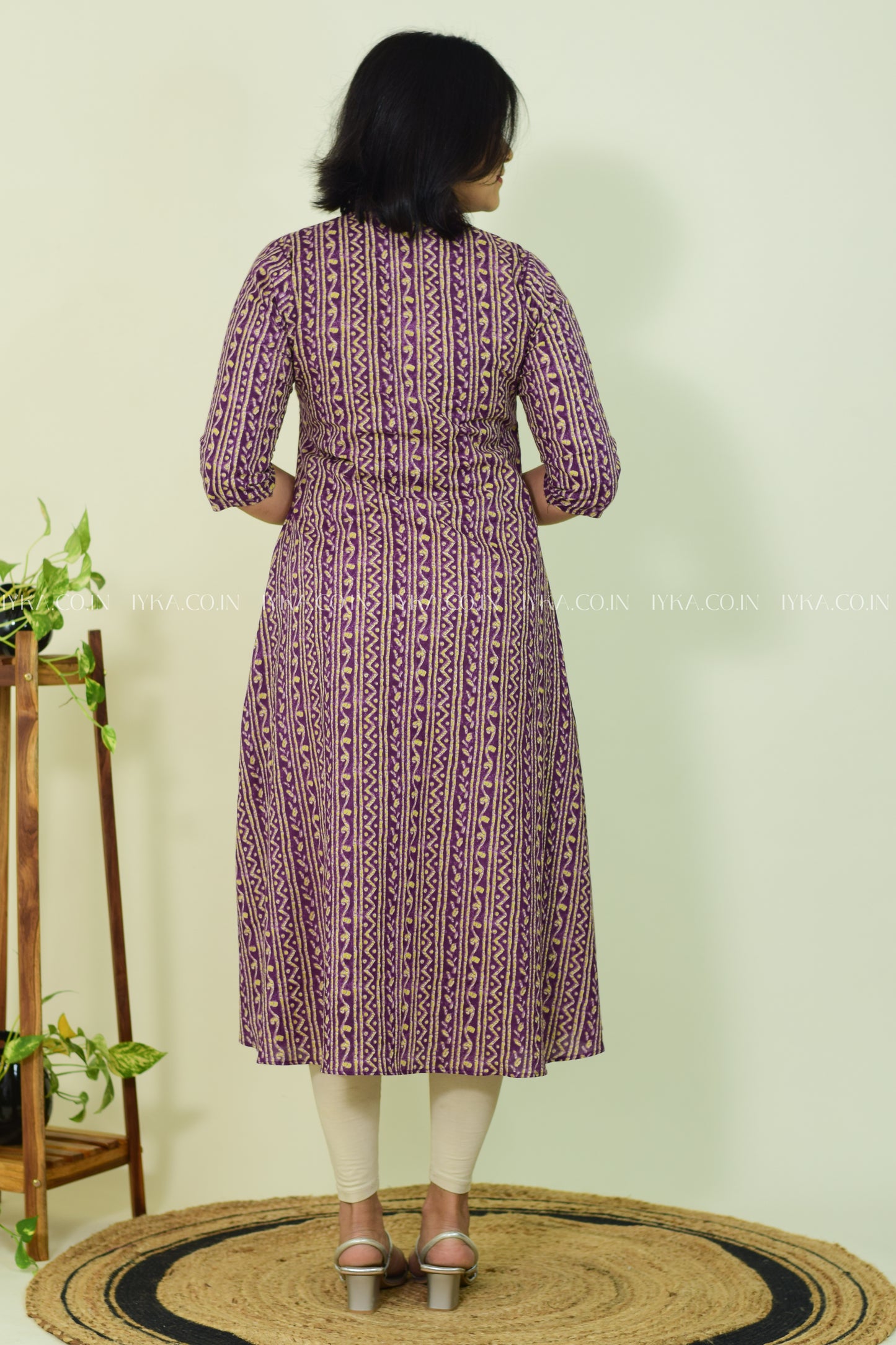 Purple Bloom A-Line