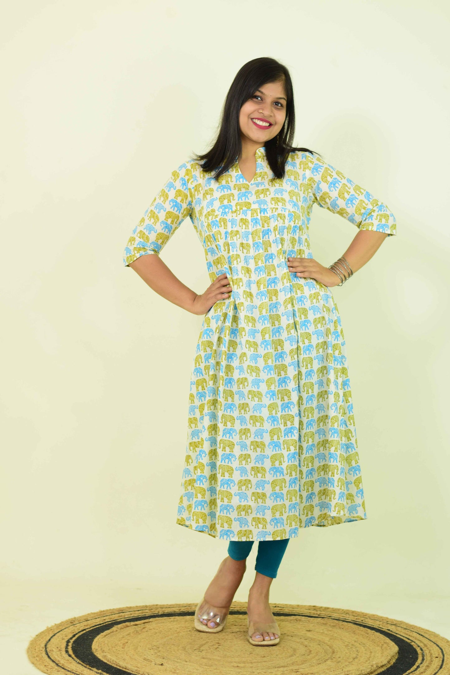 Skywalk Elephant Print