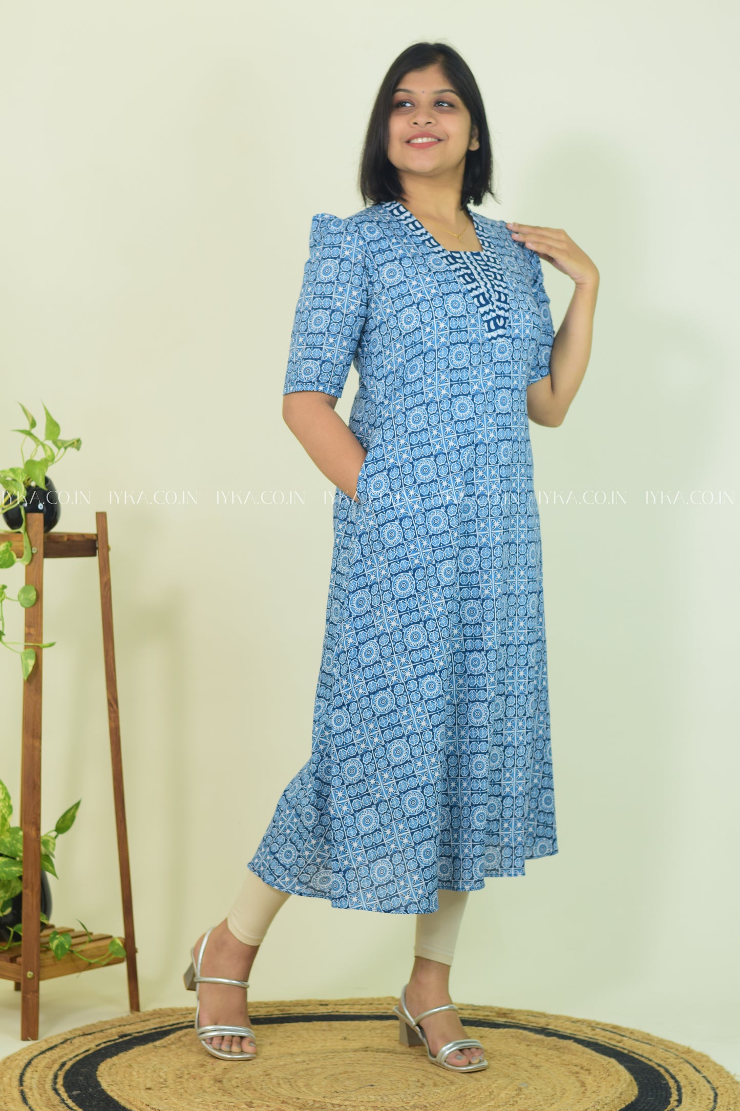 Bluebell Bloom Kurthi