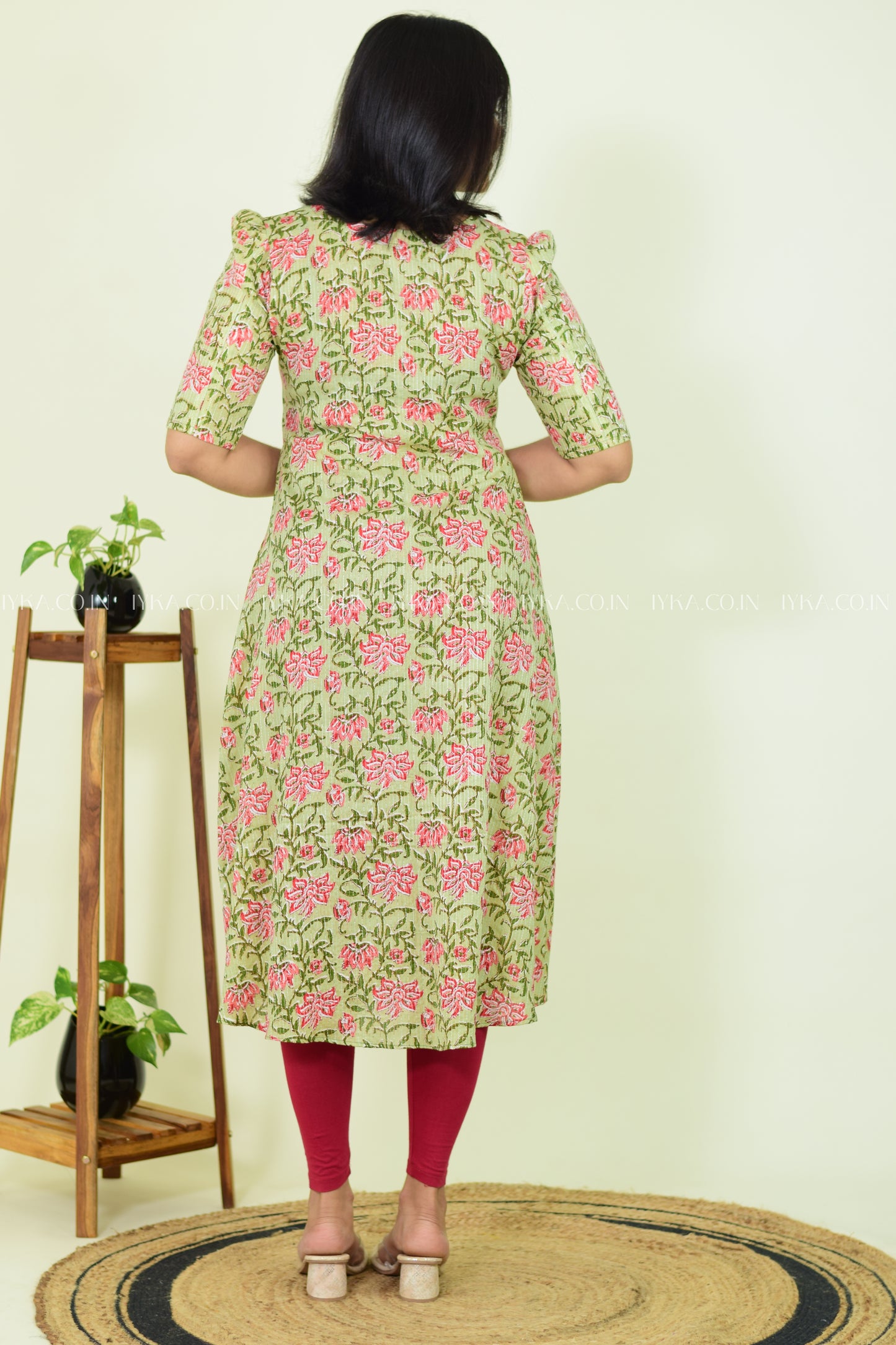 Minty Muse Cotton Kurthi