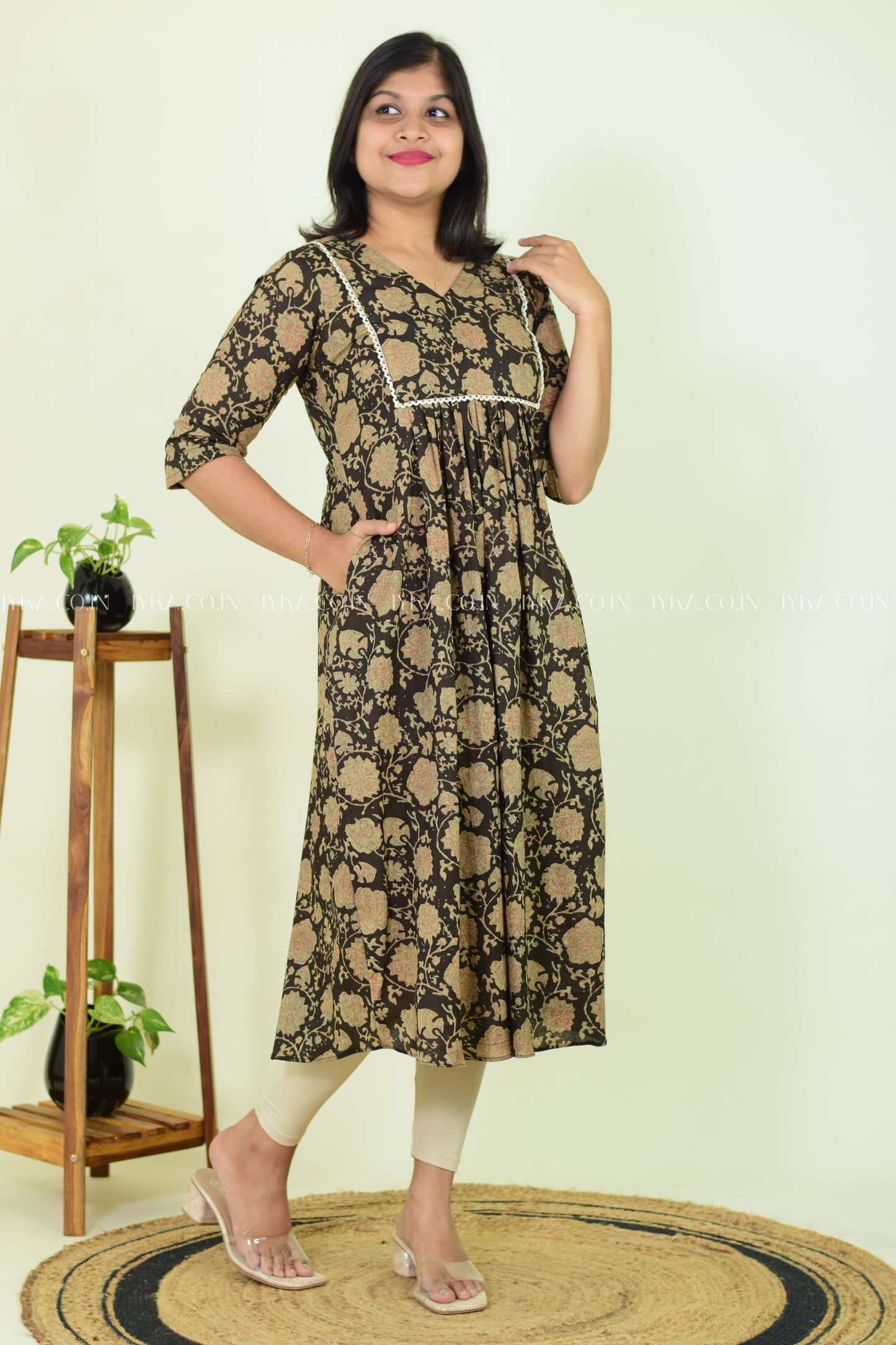 Bronze Shine Kurthi