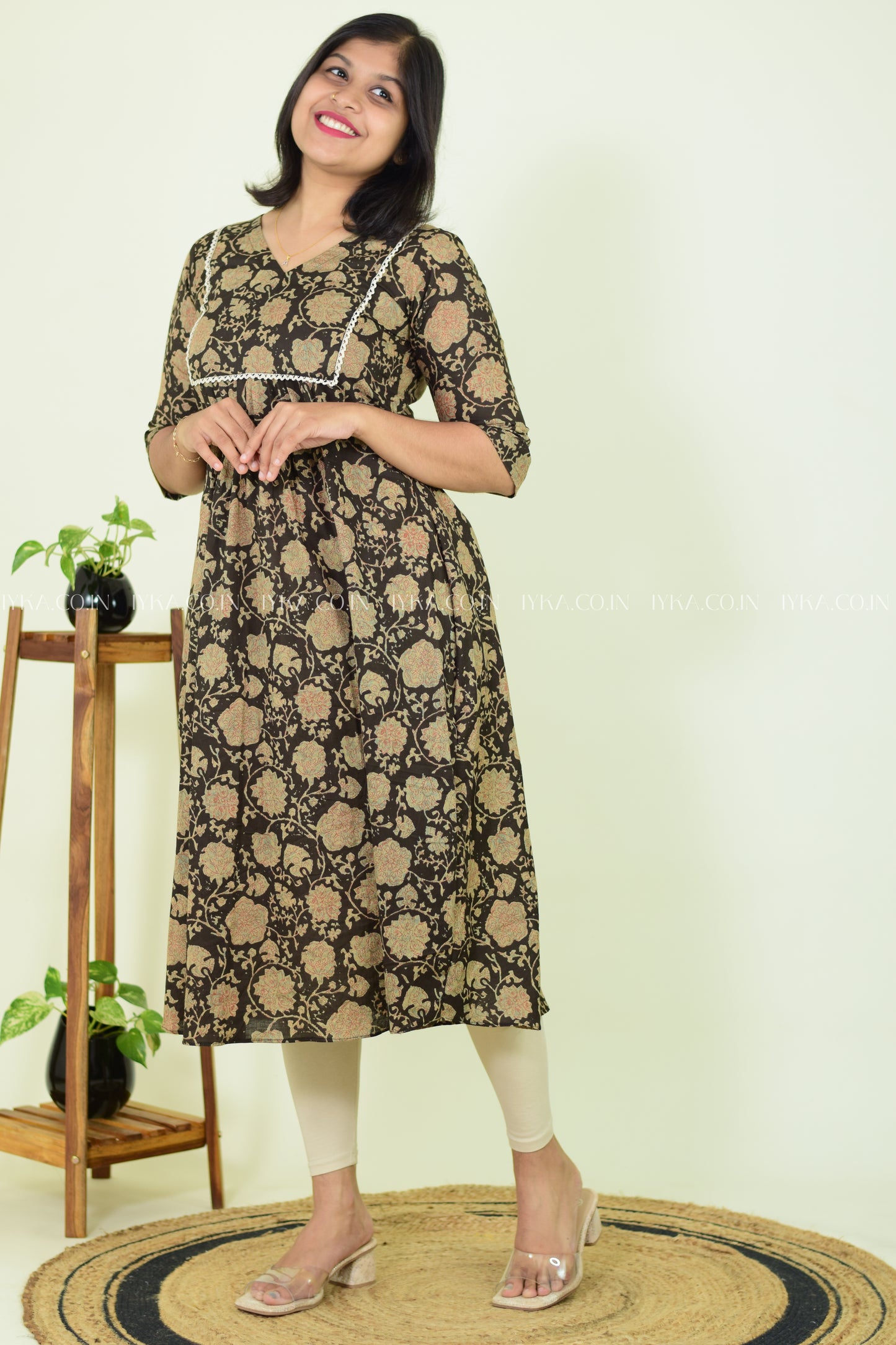 Bronze Shine Kurthi