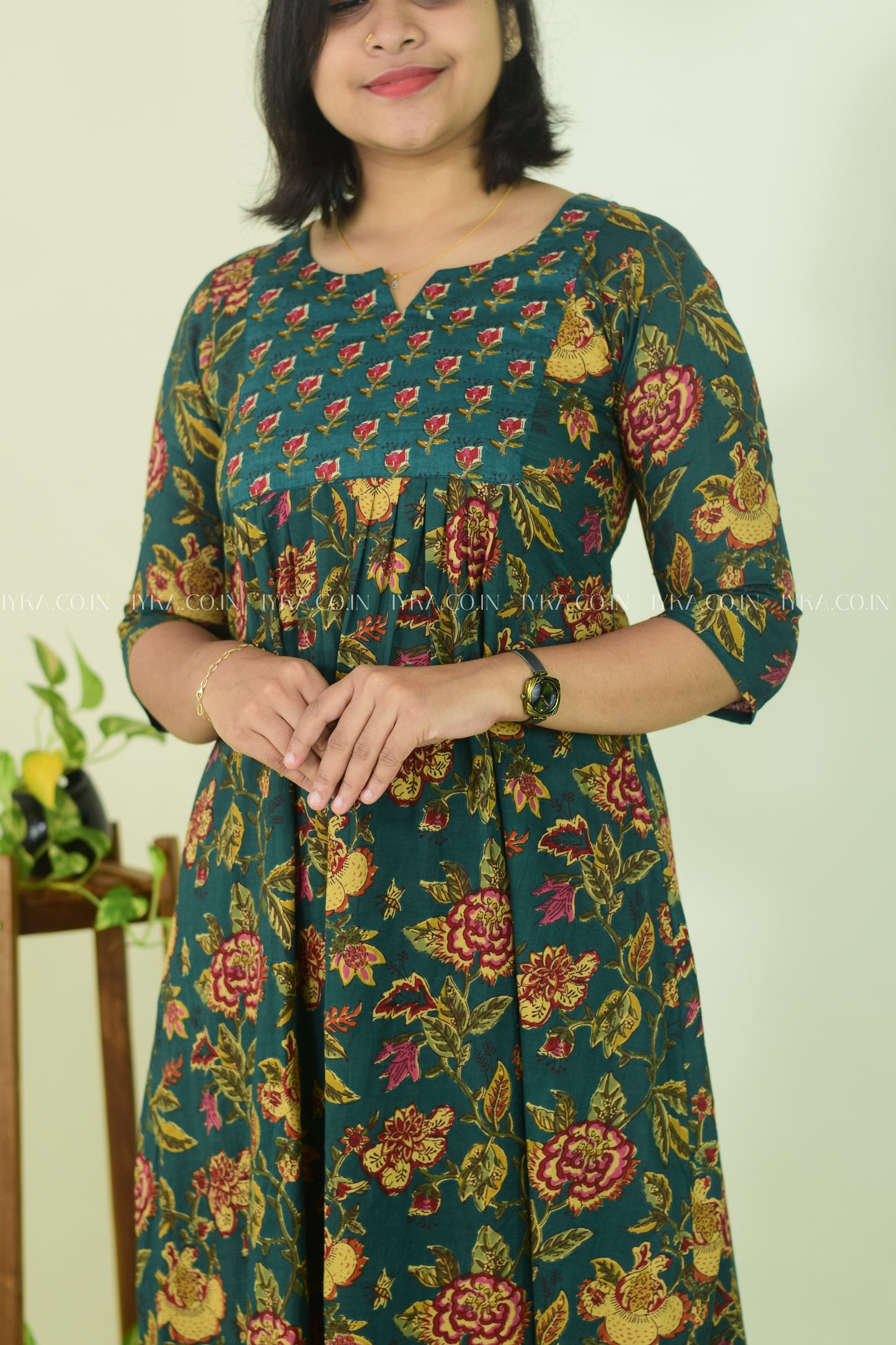 Verdant Grace Kurthi