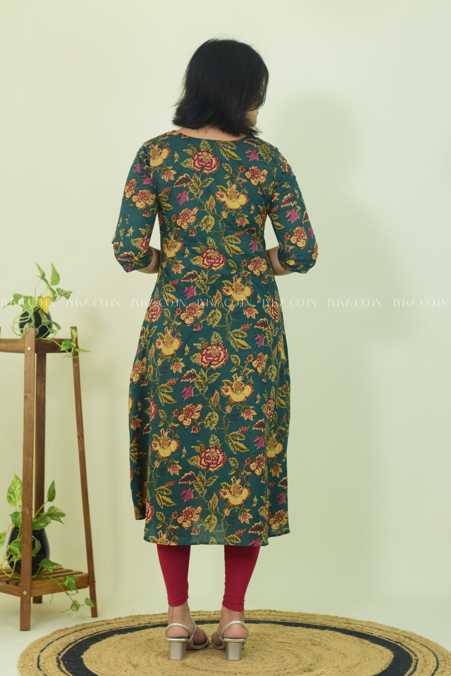Verdant Grace Kurthi