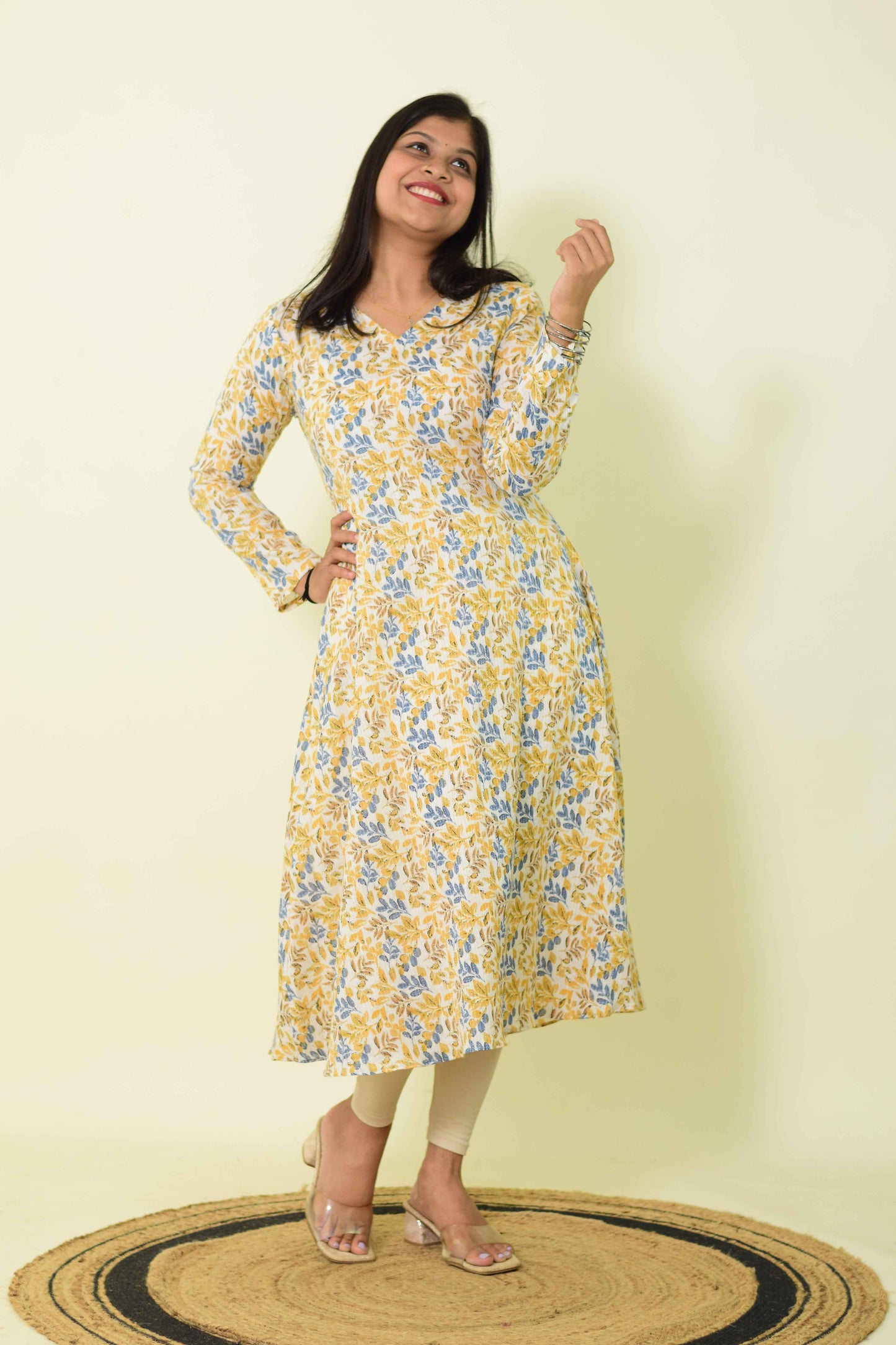White Katha floral