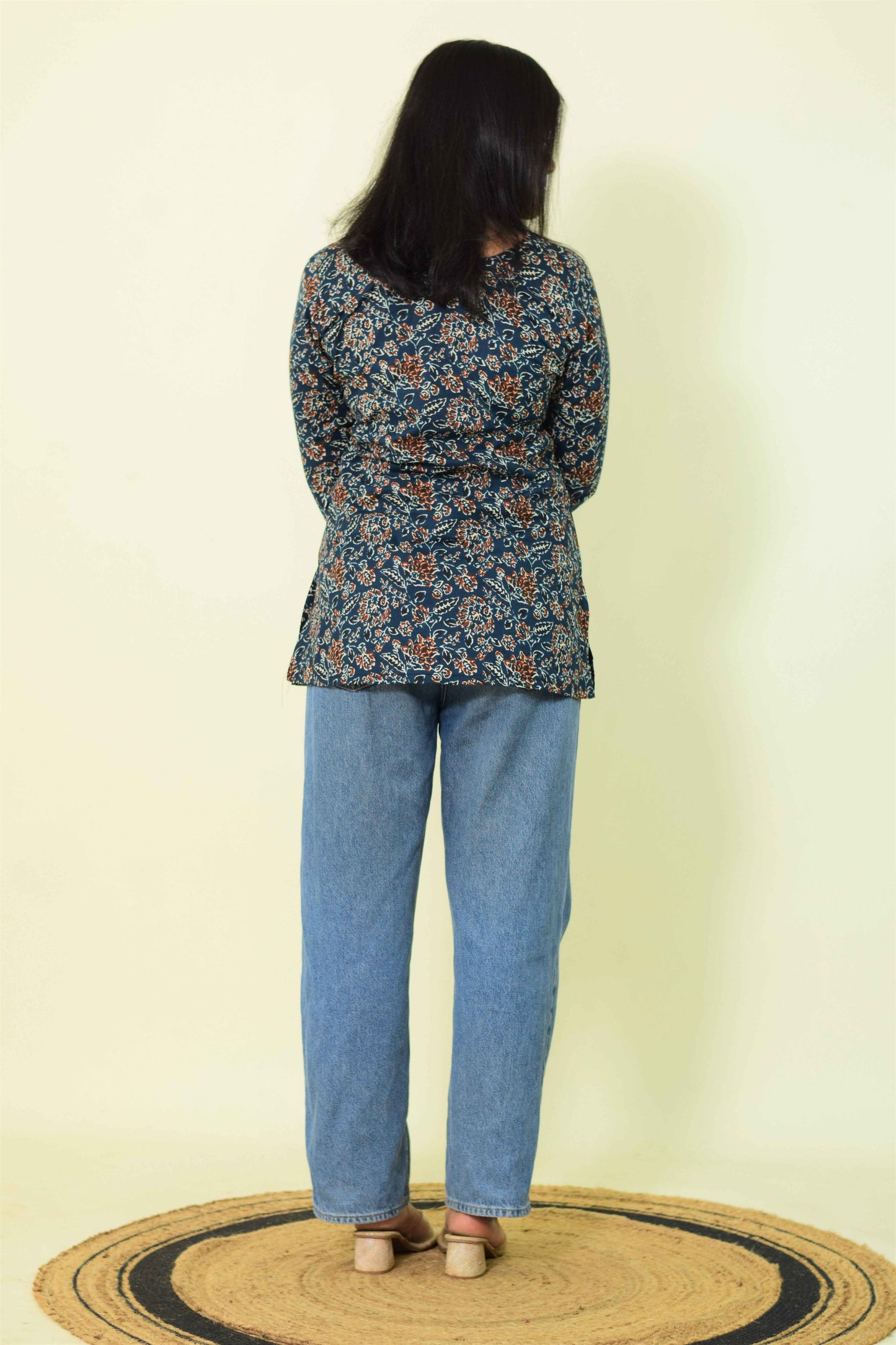 Navy Everyday Short Kurthi