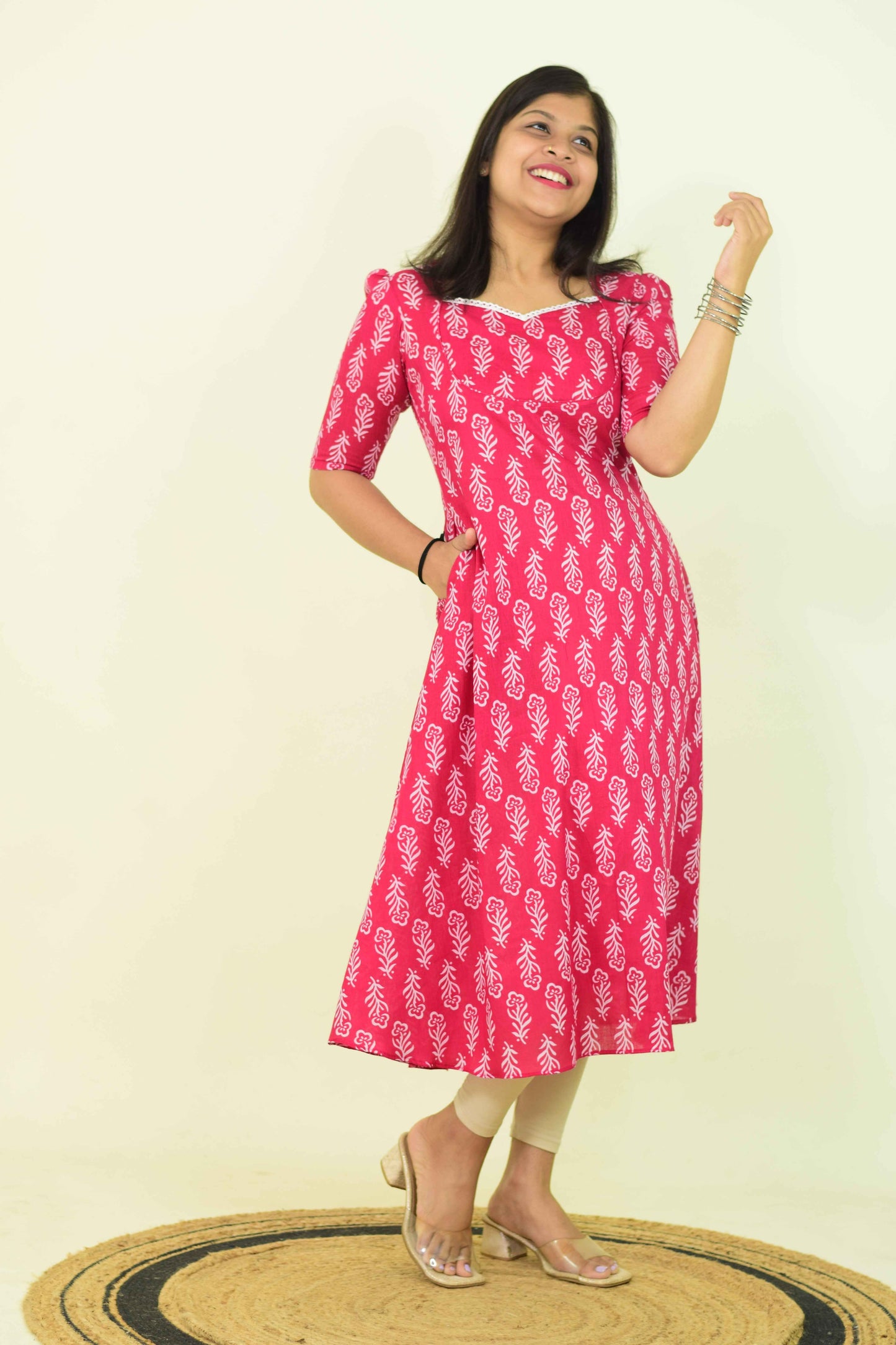 Petal Lace Kurthi