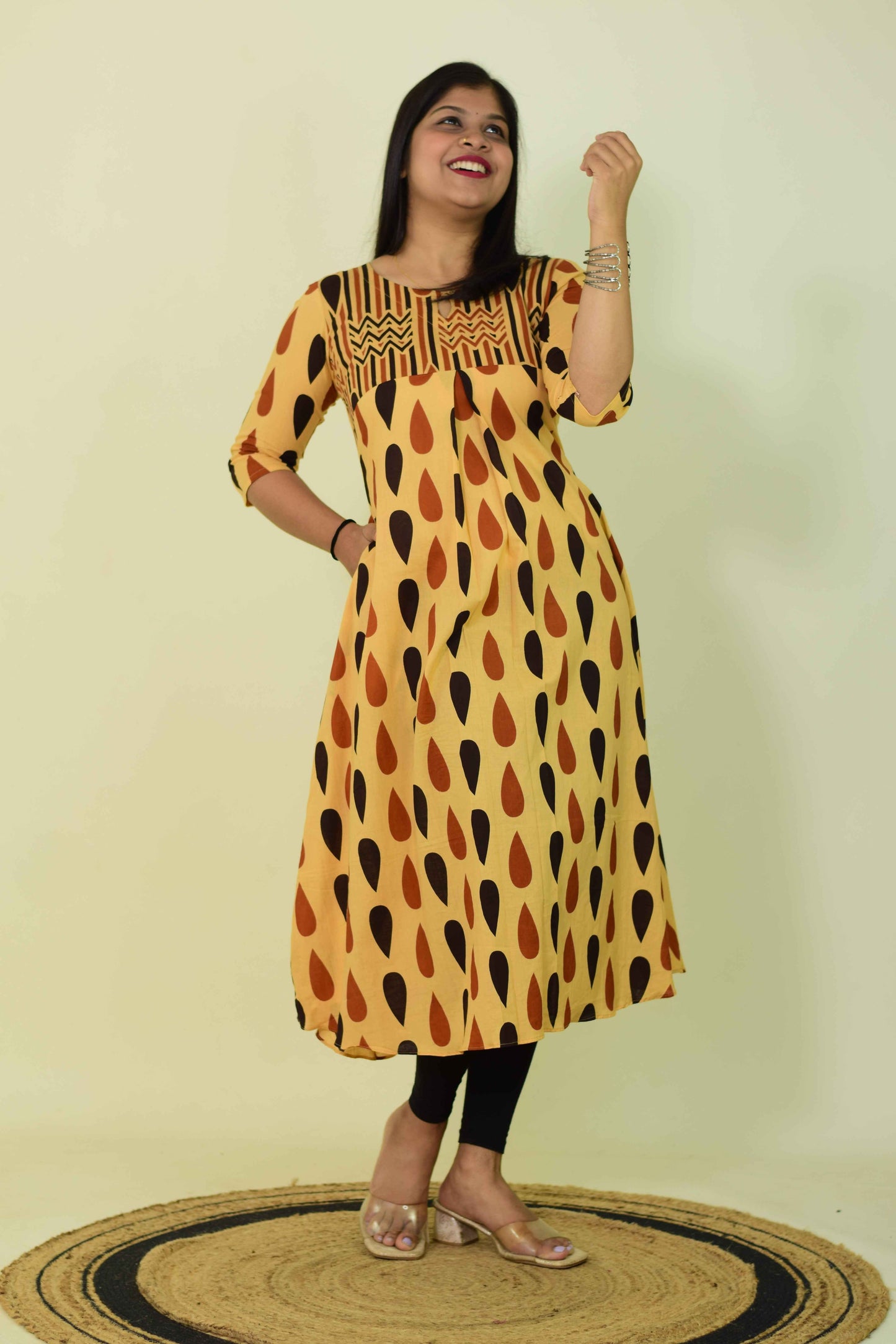Honey Mustard Kurthi