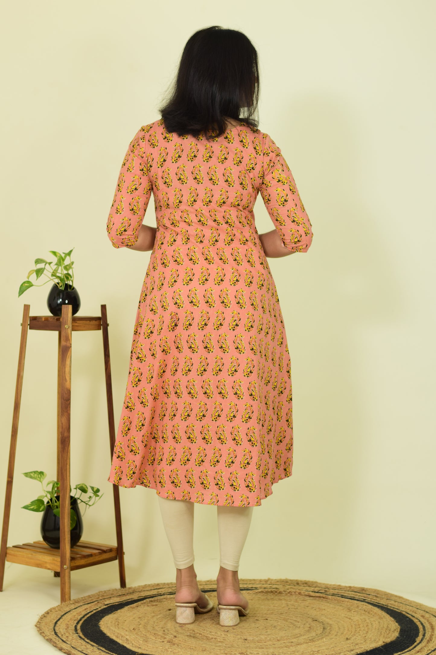 Tangerine Charm Kurthi
