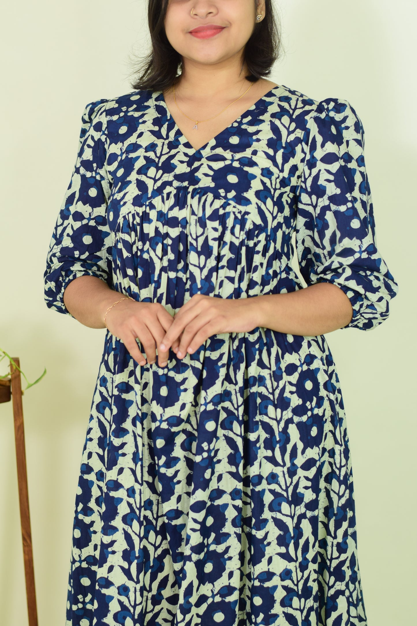 Alia Charm in Indigo