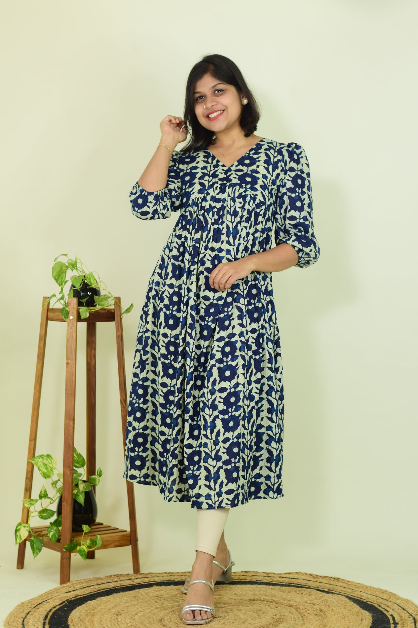 Alia Charm in Indigo
