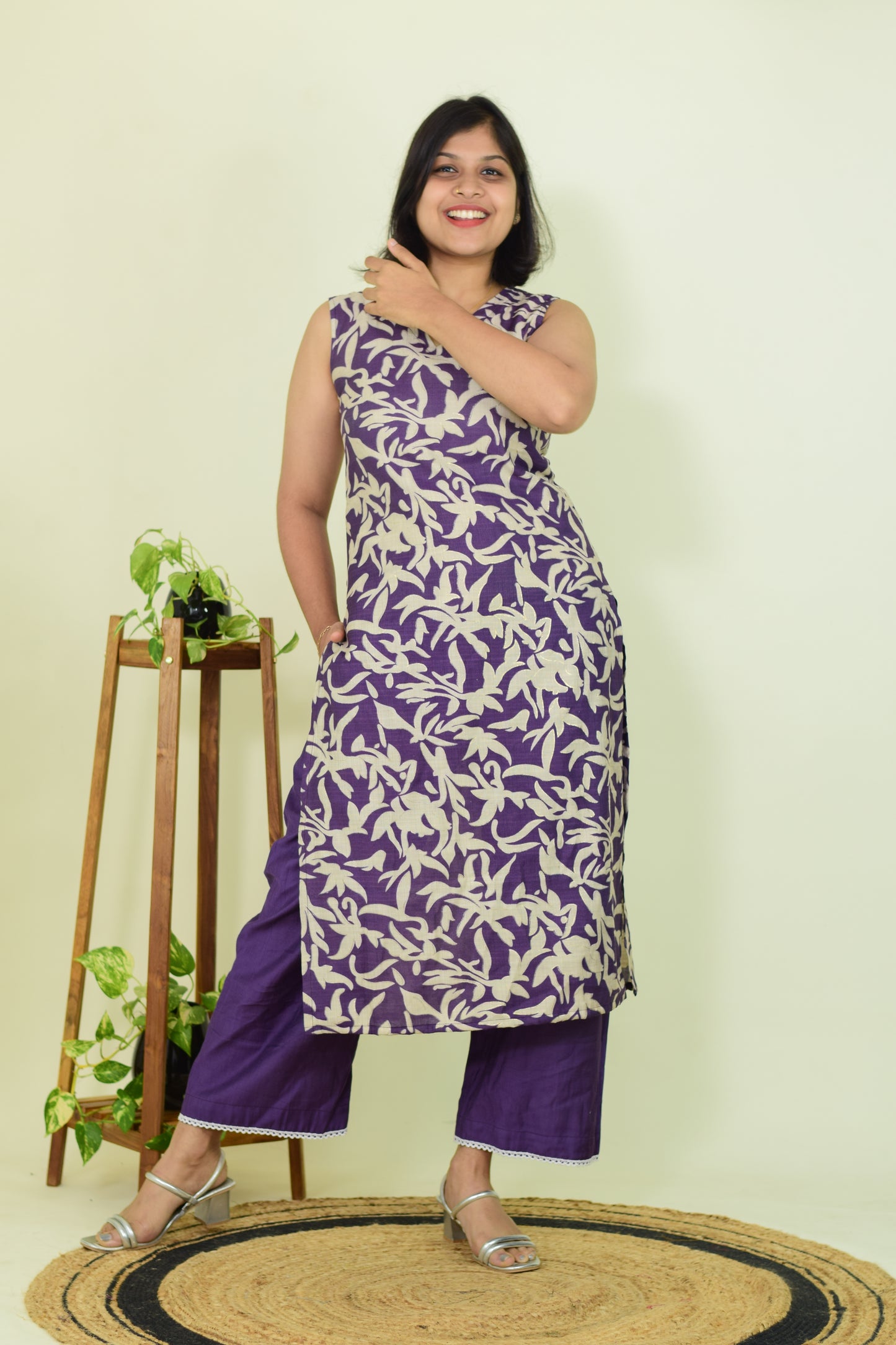 Purple Haze Co-ord Ensemble
