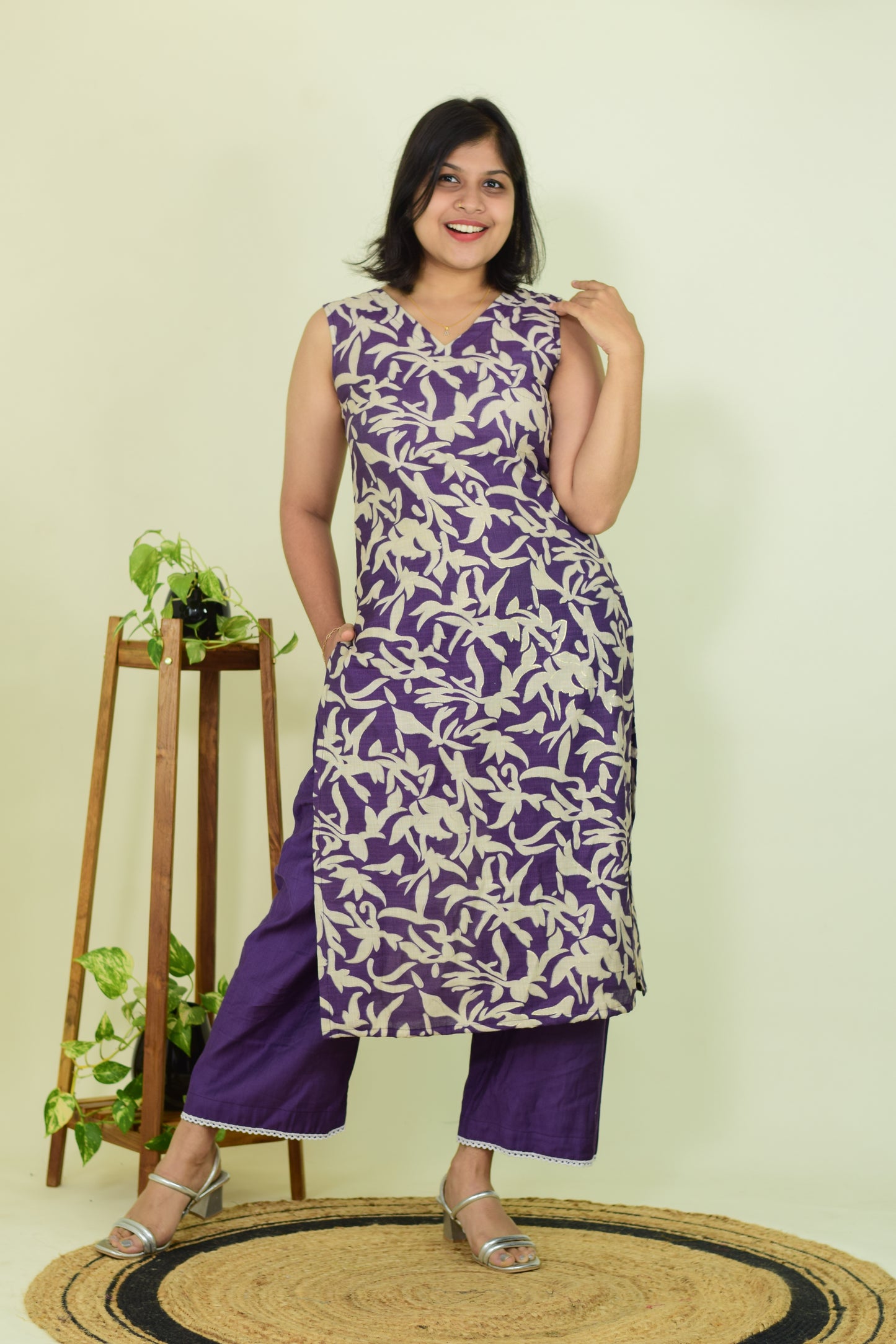 Purple Haze Co-ord Ensemble