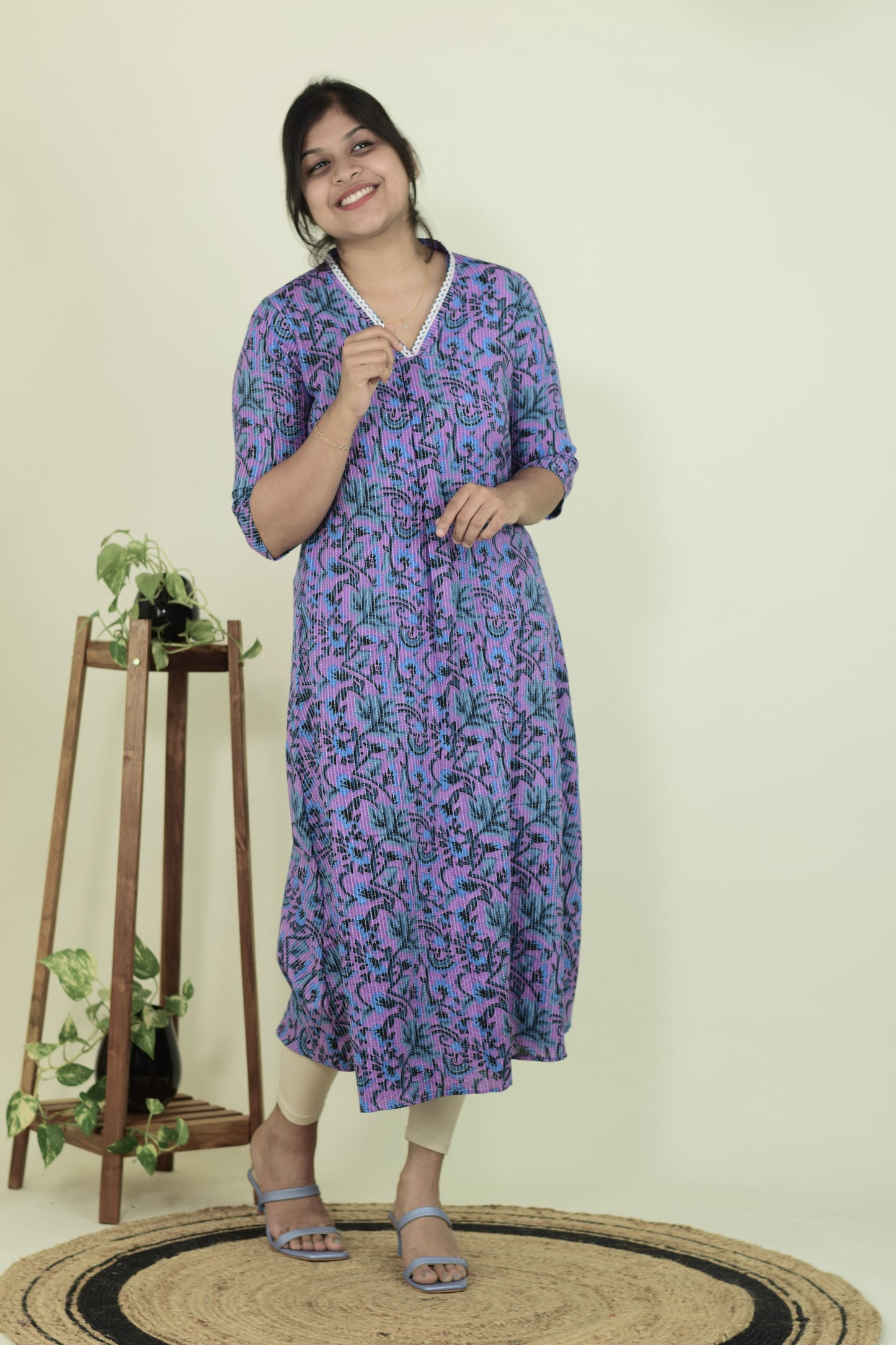 Serene Lavender A-line