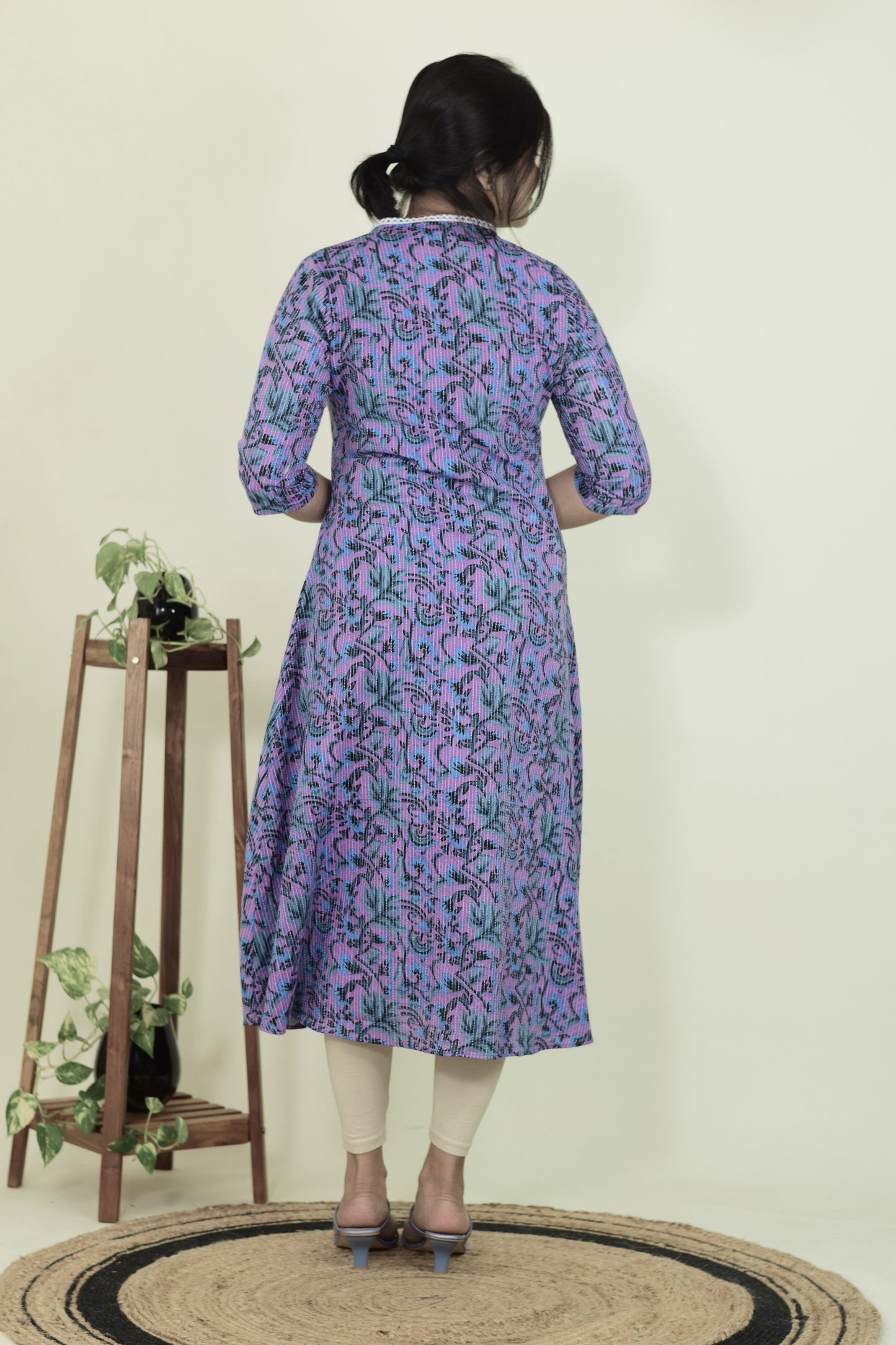 Serene Lavender A-line