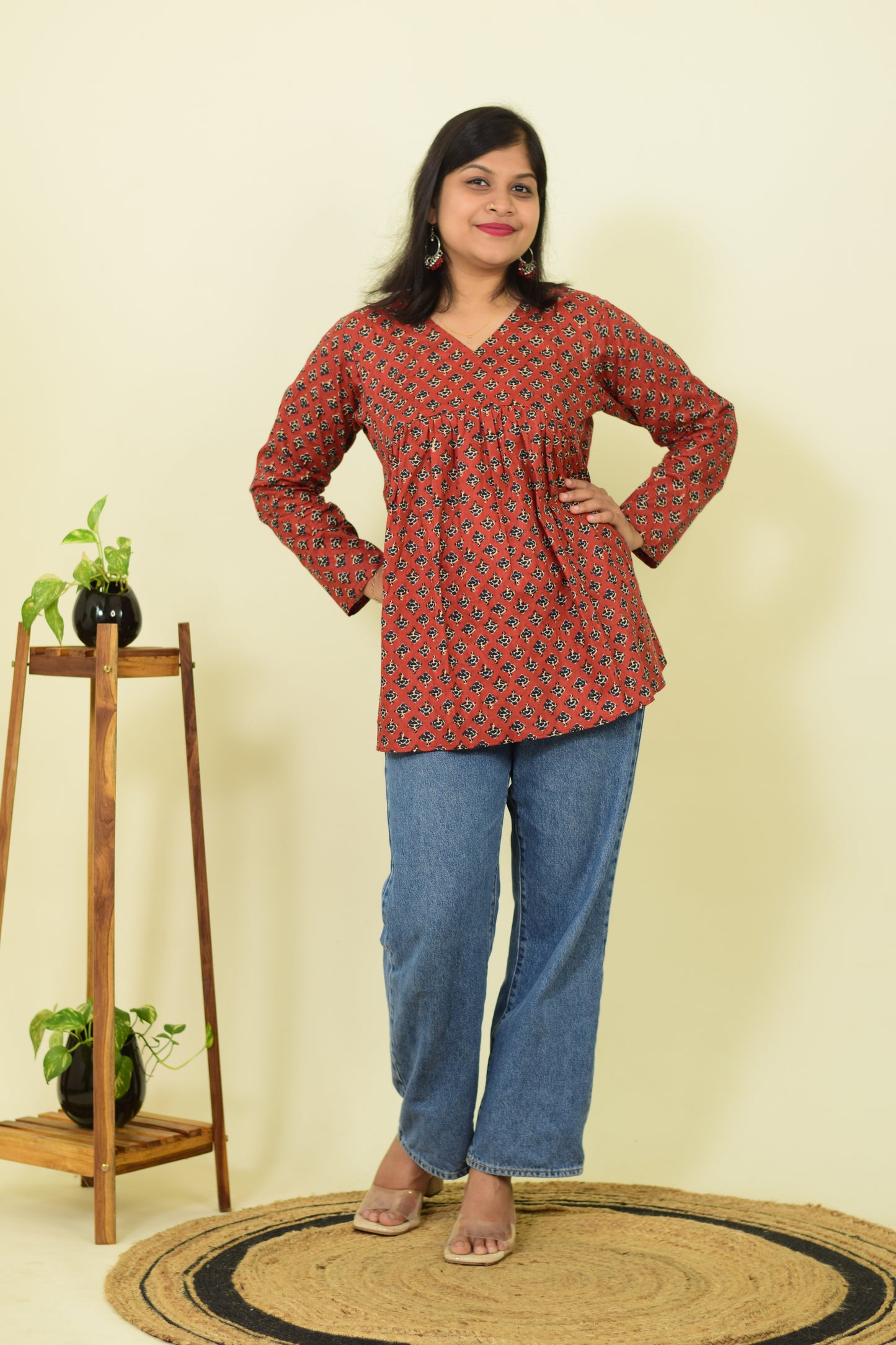 Mudra Cotton Kurthi
