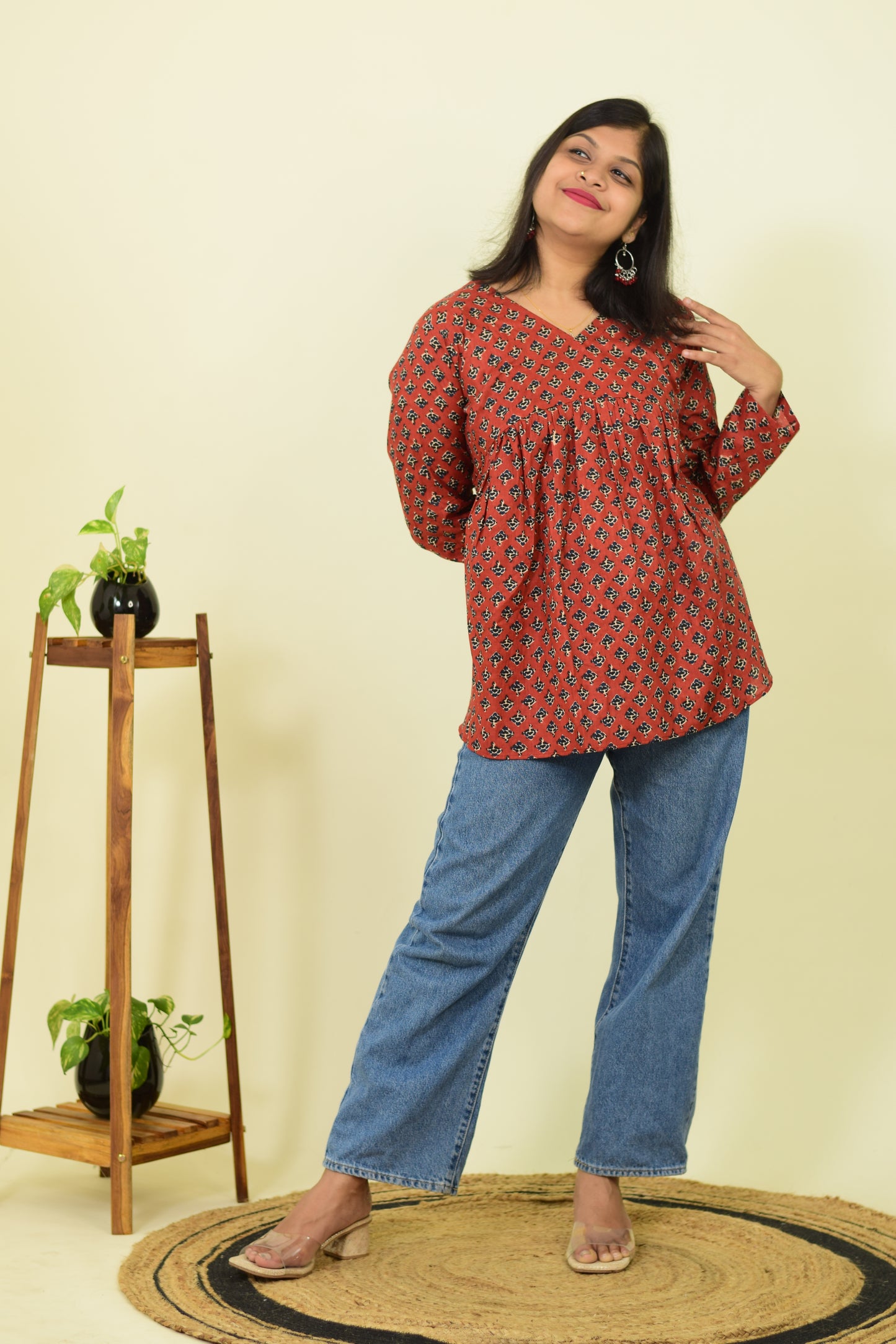 Mudra Cotton Kurthi