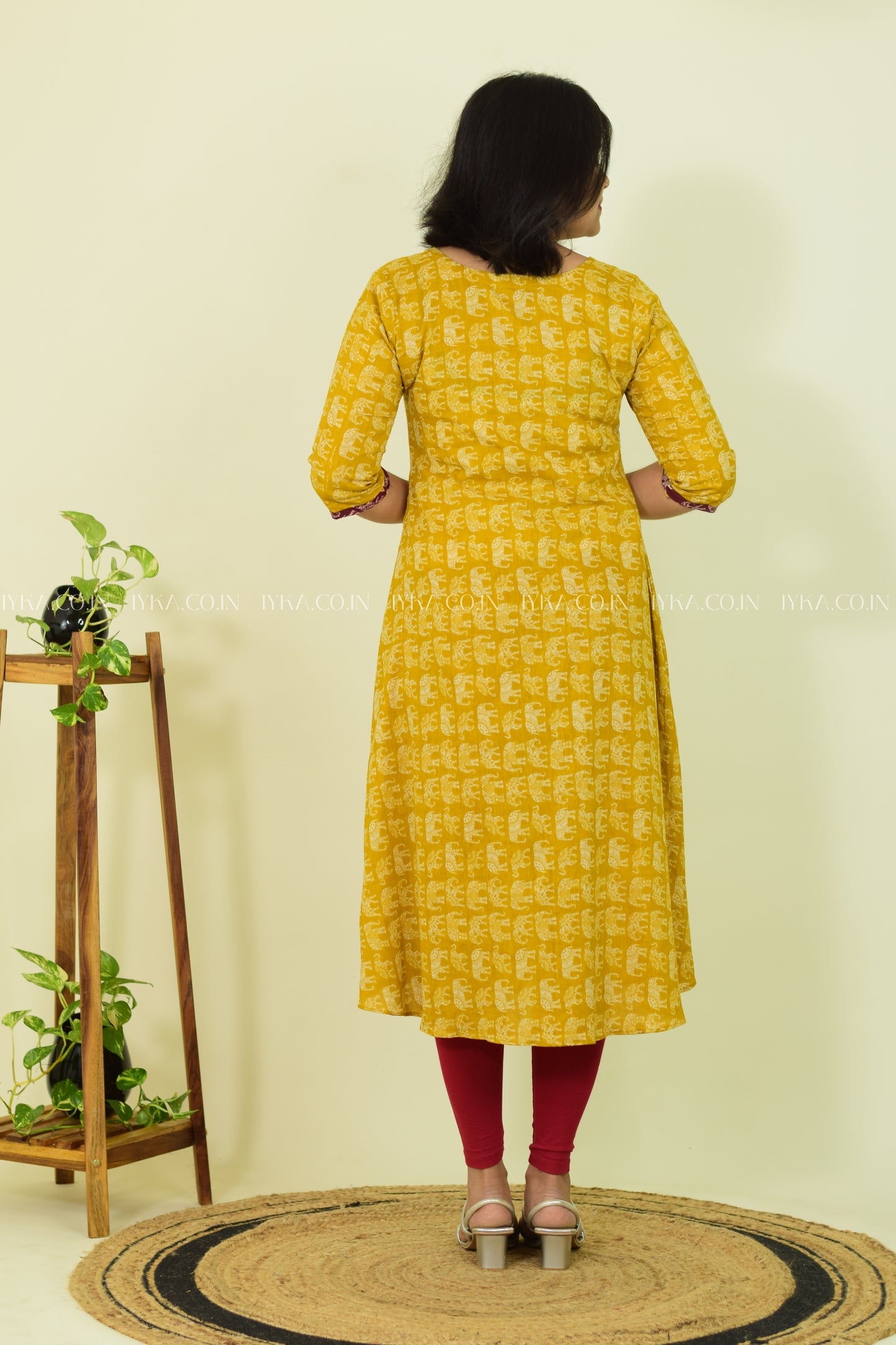 Mustard Melody Kurthi