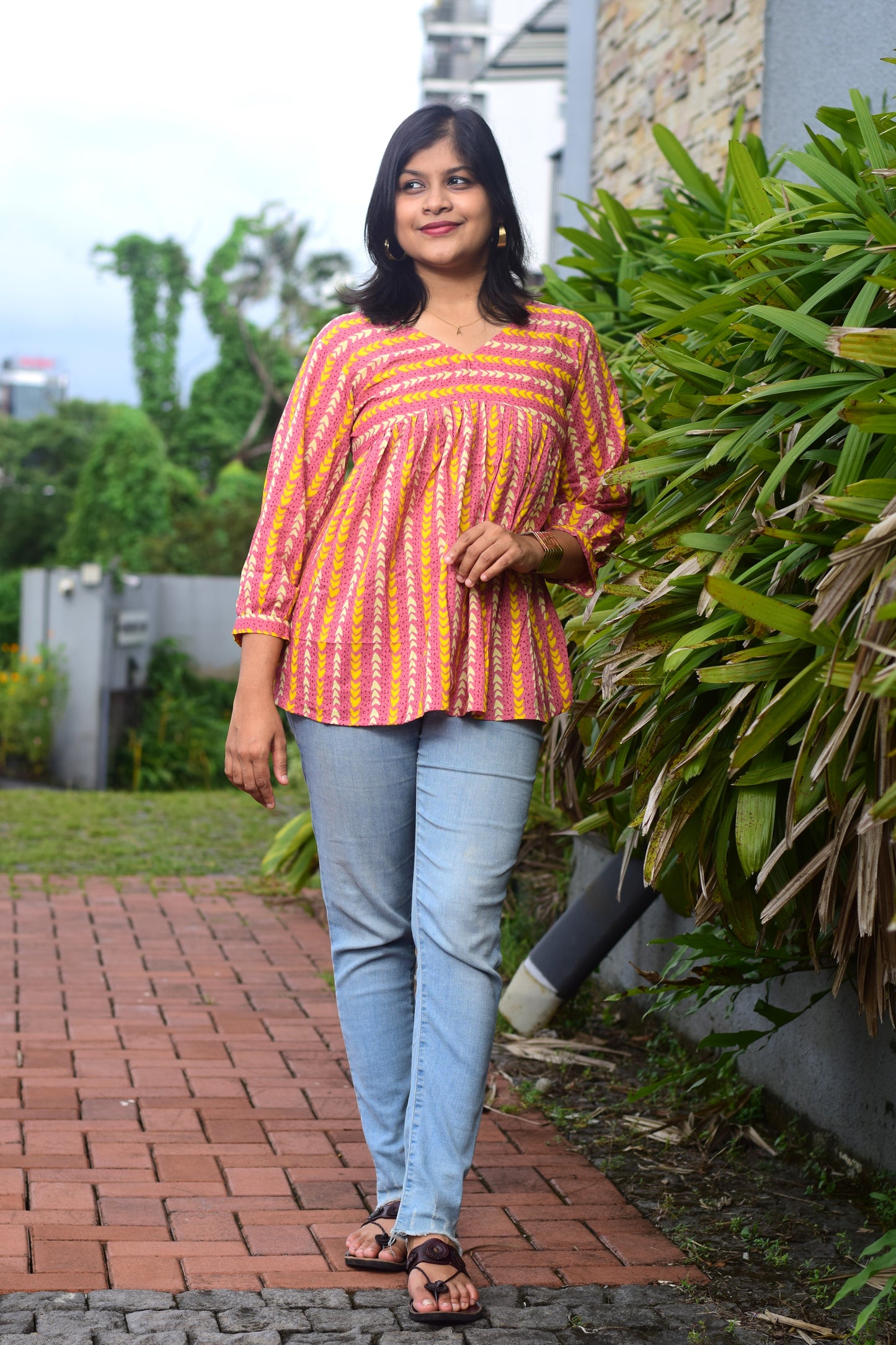 Candy Bloom Short kurthi