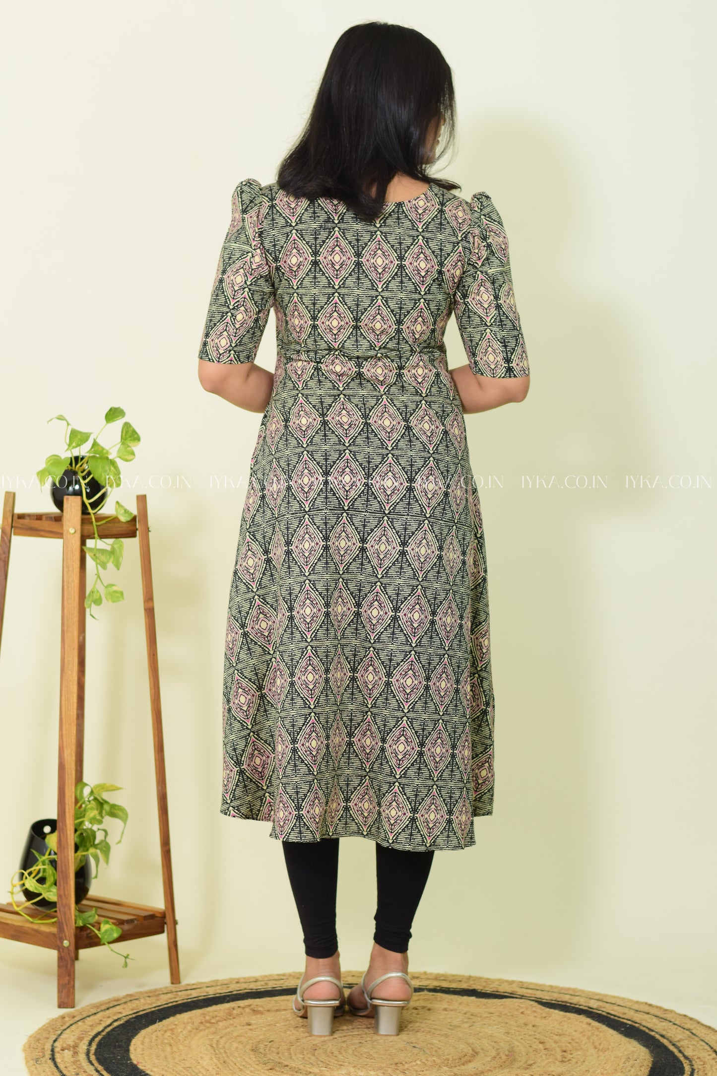 Midnight Muse A-line Kurthi