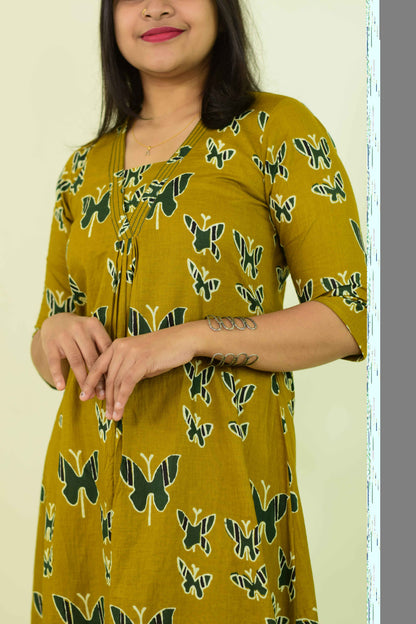 Summer Spice Cotton Kurthi