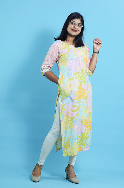 IYKA - Designer Cotton Kurthi #010060