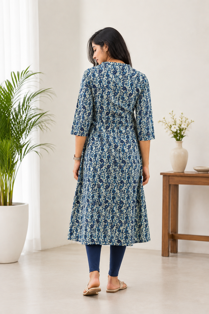Blue Paisley Grace