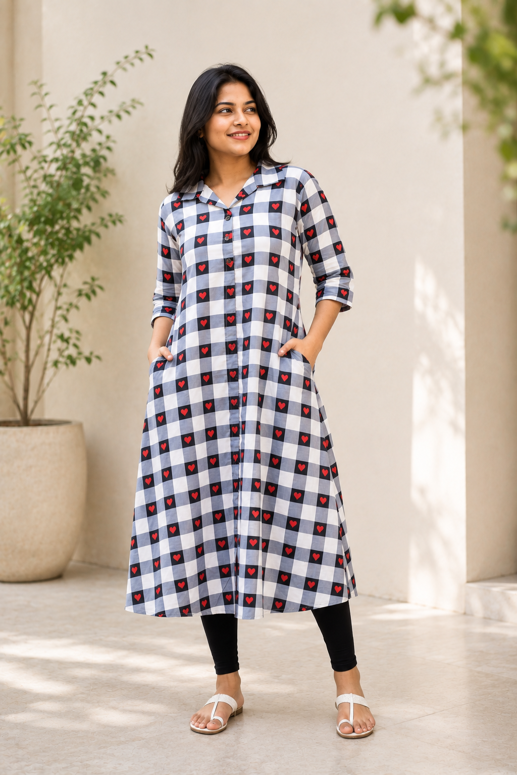 Heart Check Kurthi
