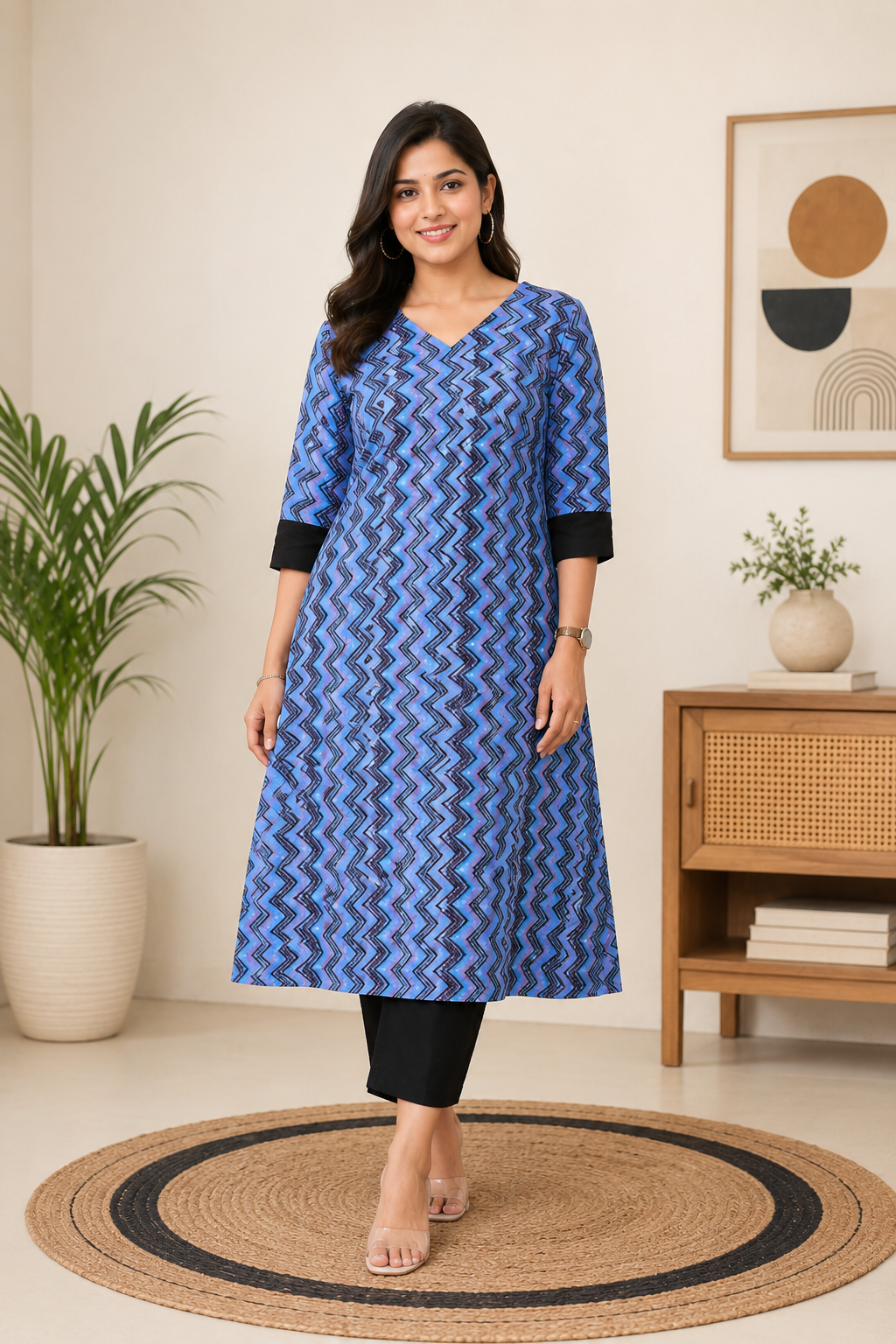 Serenity Wave Kurthi