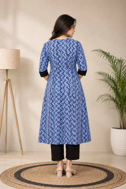 Serenity Wave Kurthi