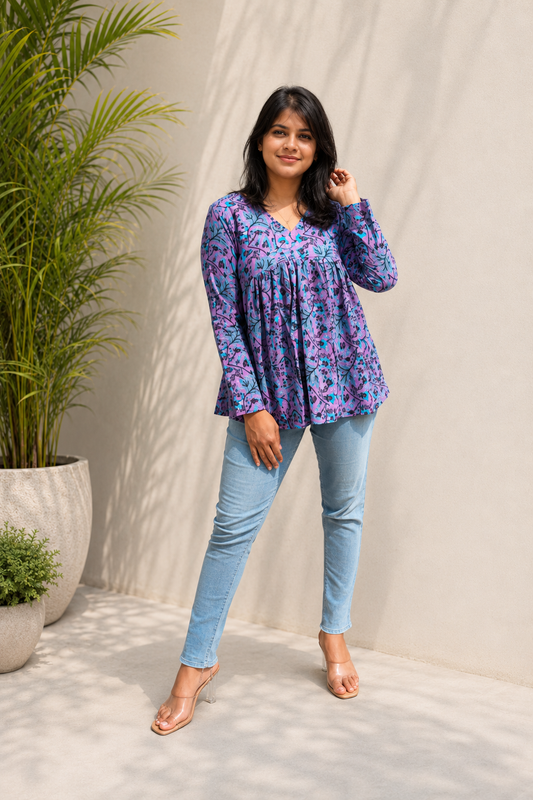 Floral Breeze Top