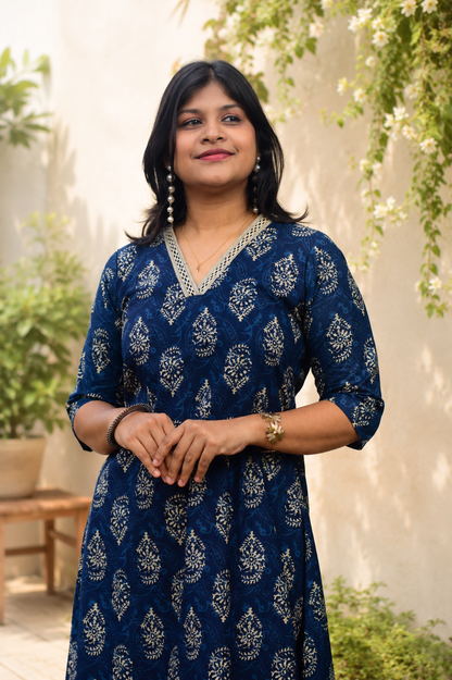 Evening Tide Kurtha