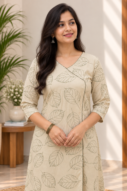 Olive Leaf Kurta