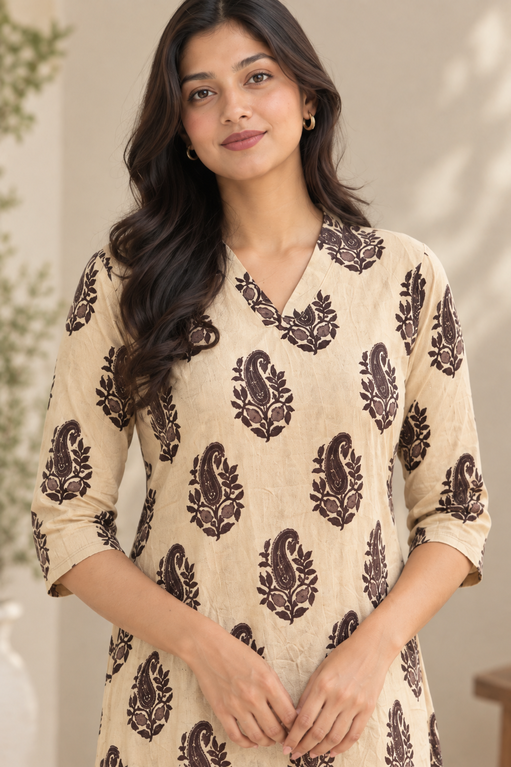 Mocha Bloom (Lining Attached)