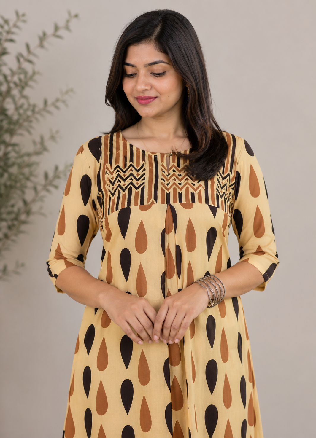 Honey Mustard Kurthi