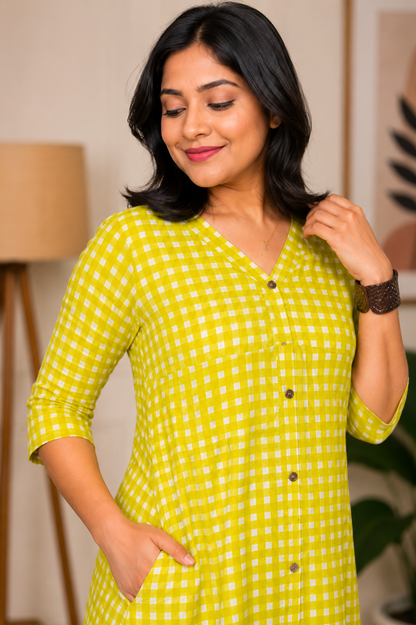 Lime Breeze Dress