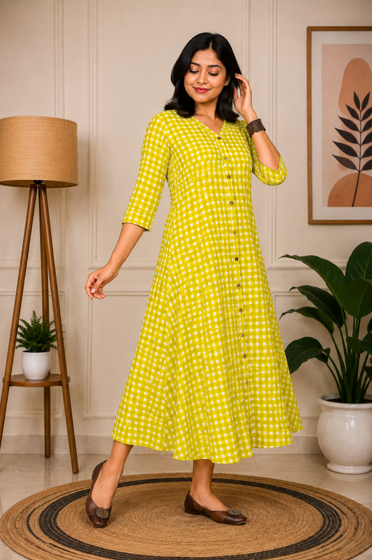 Lime Breeze Dress