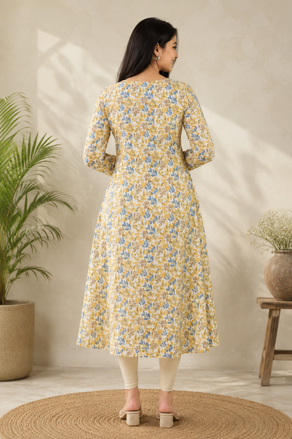 White Katha floral