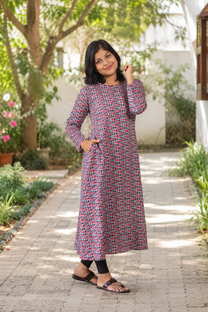 Calm Stitch Full Sleeve Cotton