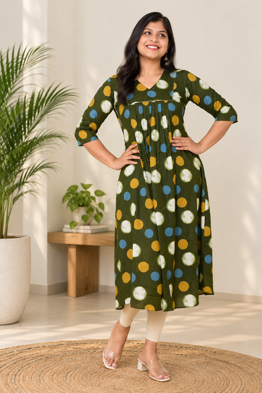 Polka Parade – Green