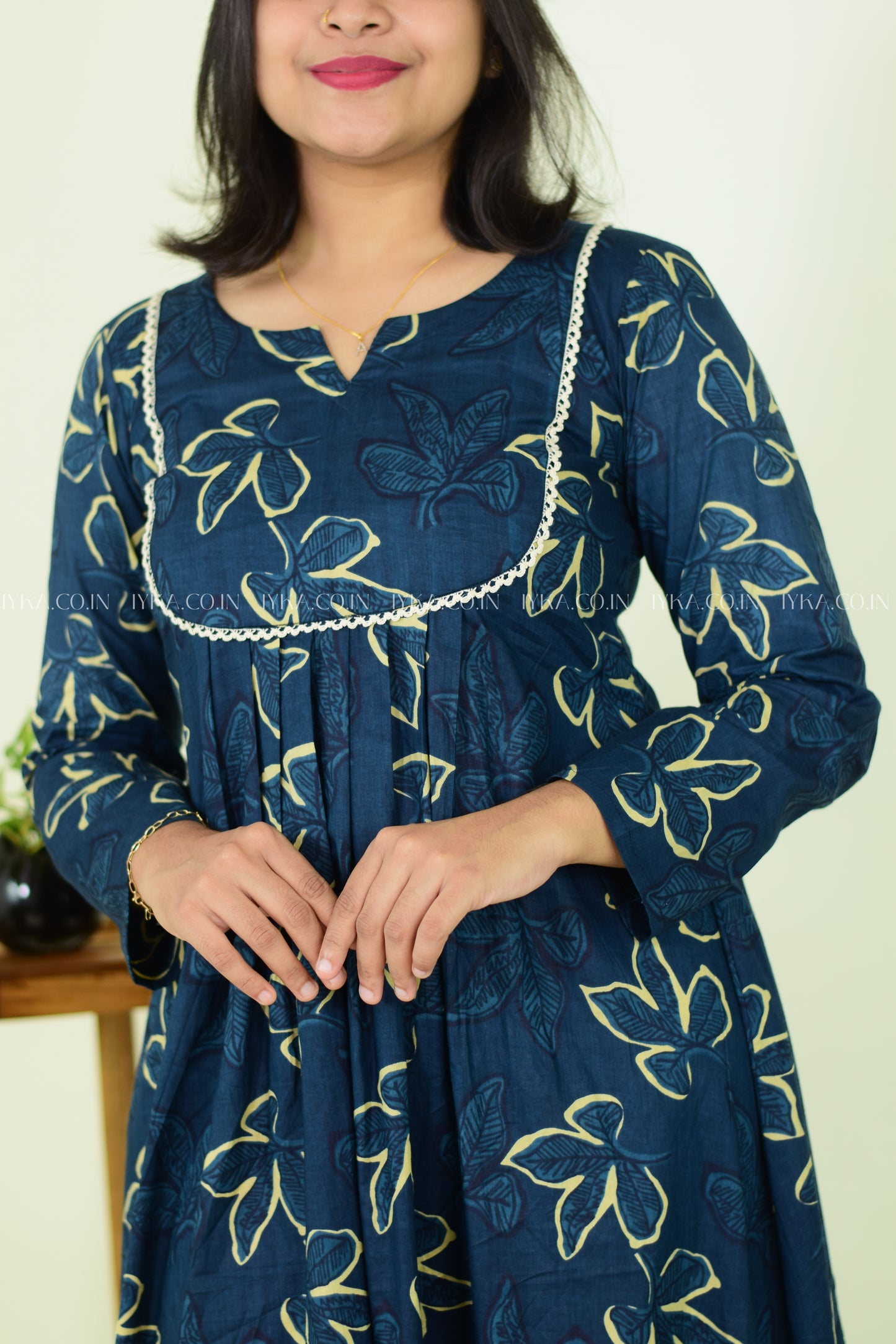 Midnight Blue Kurthi