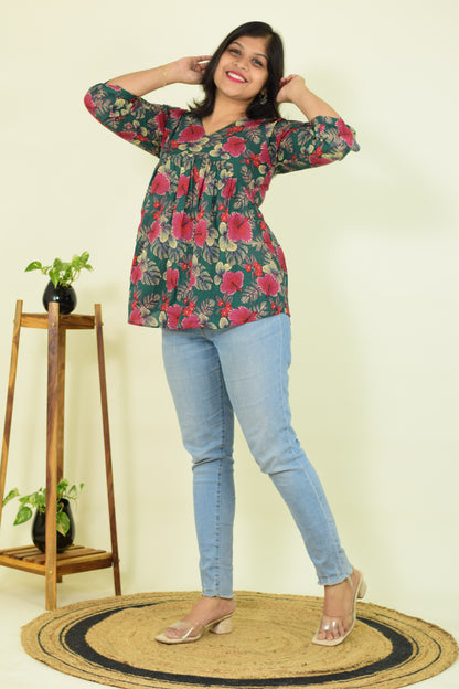 Vrindavan Short Kurthi
