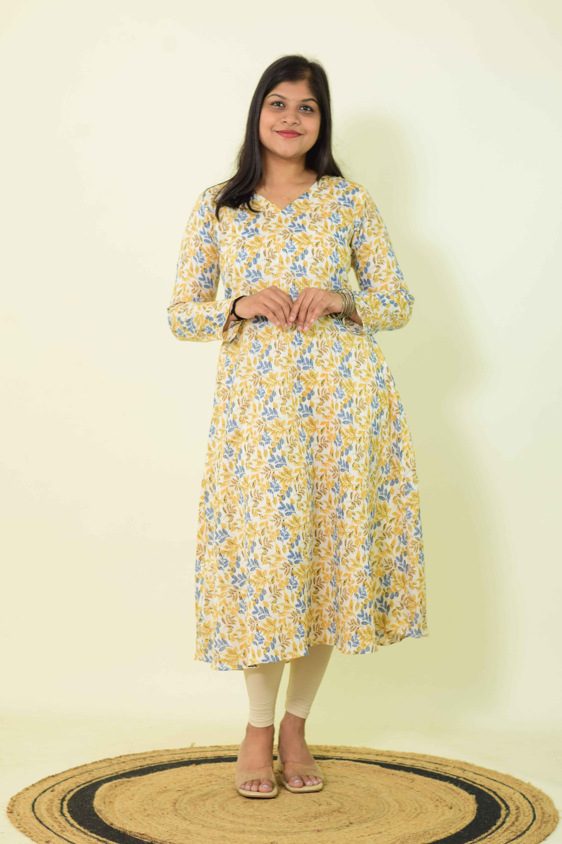 White Katha floral