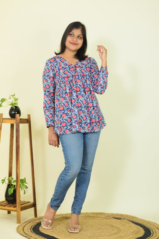 Morning Glory Kurthi