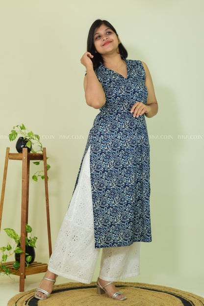 Indigo Breeze Kurthi