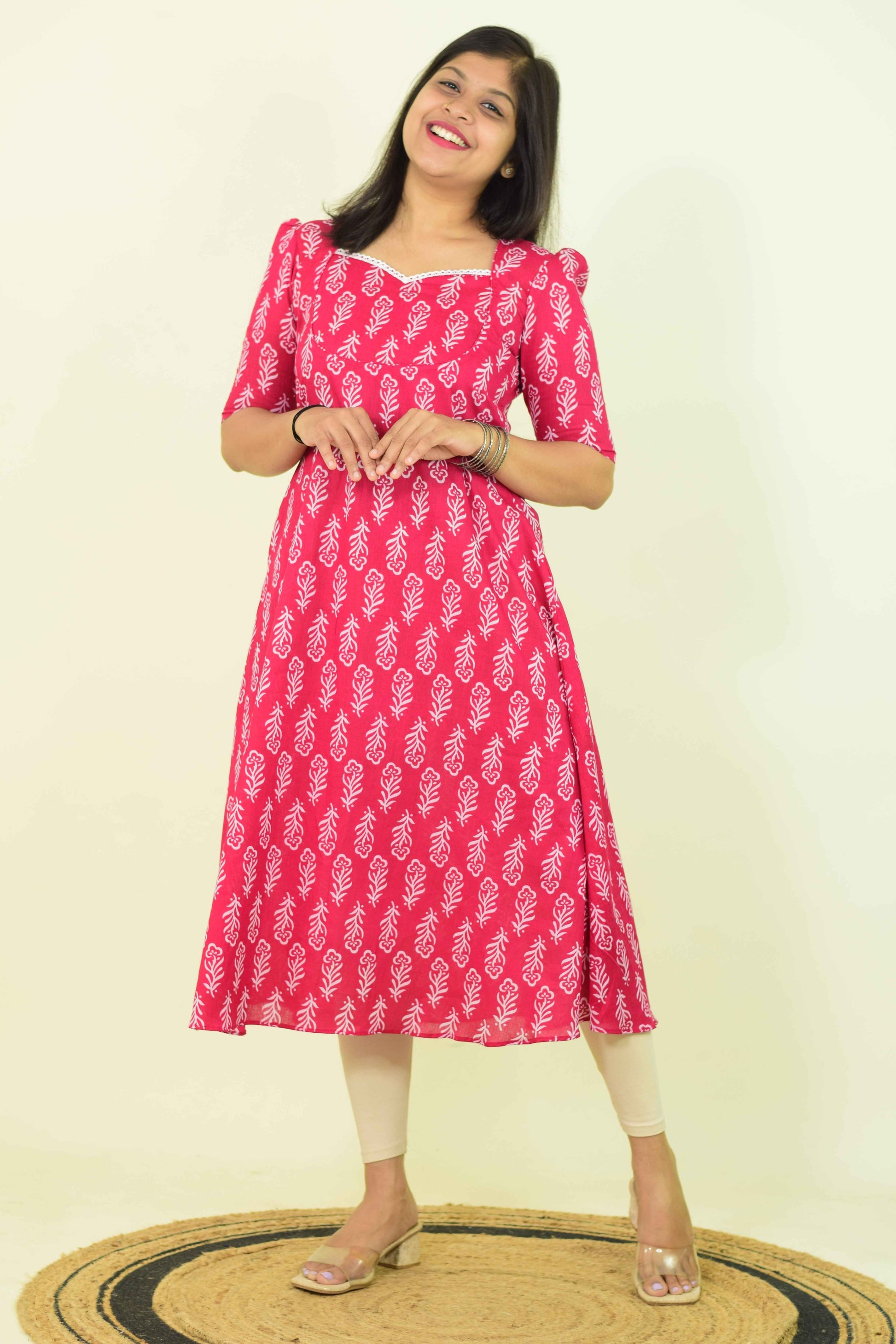Petal Lace Kurthi